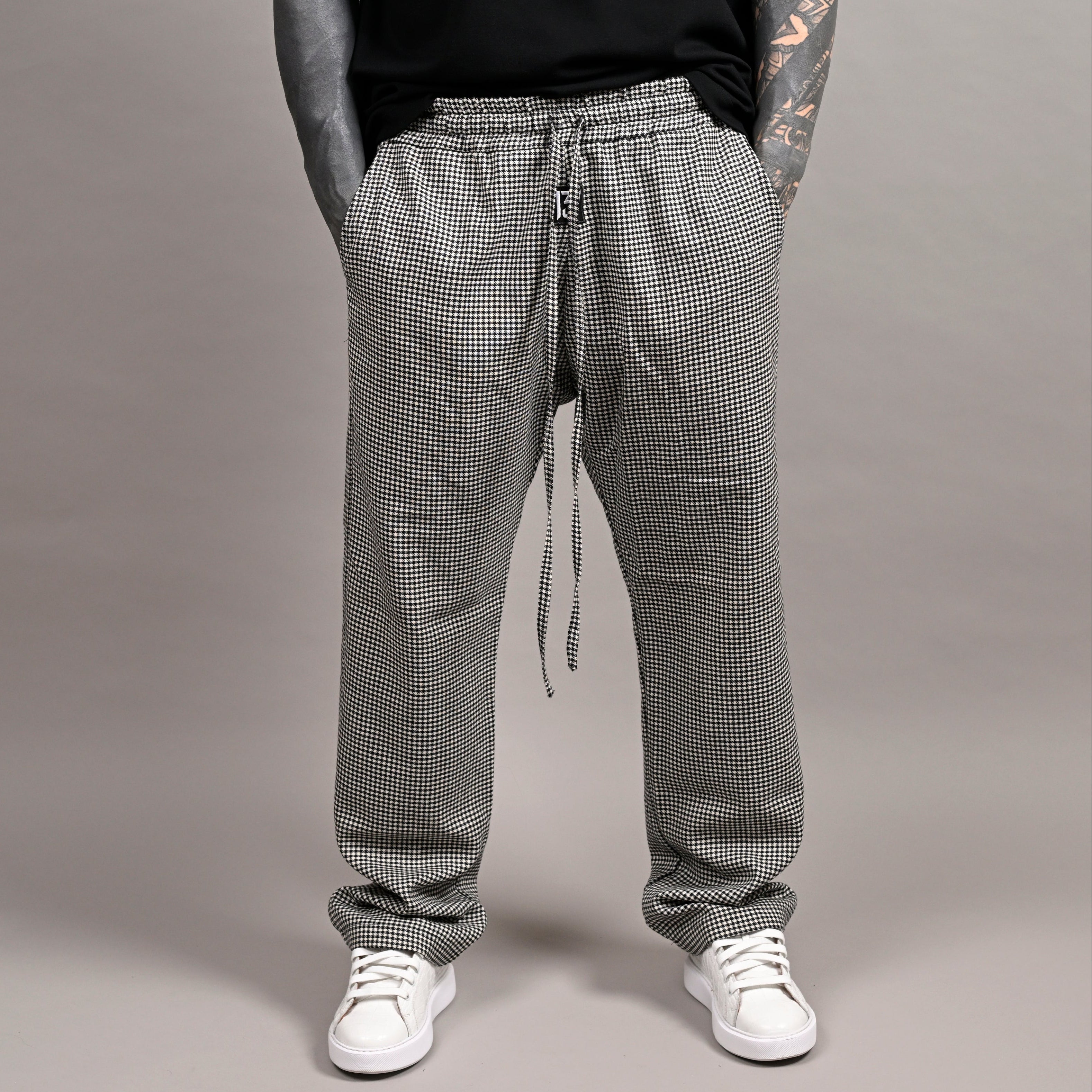 DROP CROTCH PANTS - PEPITO