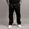 BLACK DROP PANTS