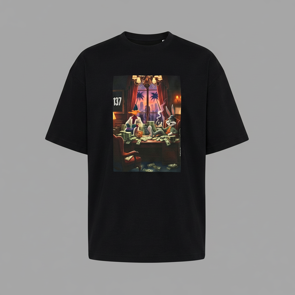 OVERSIZED T-SHIRT - CHILDHOOD HEROES #1