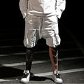 BLANCO DROP CROTCH SHORTS