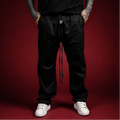DROP CROTCH PANTS - BLACK
