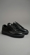 CROC #003 - BLACK CROC LEATHER