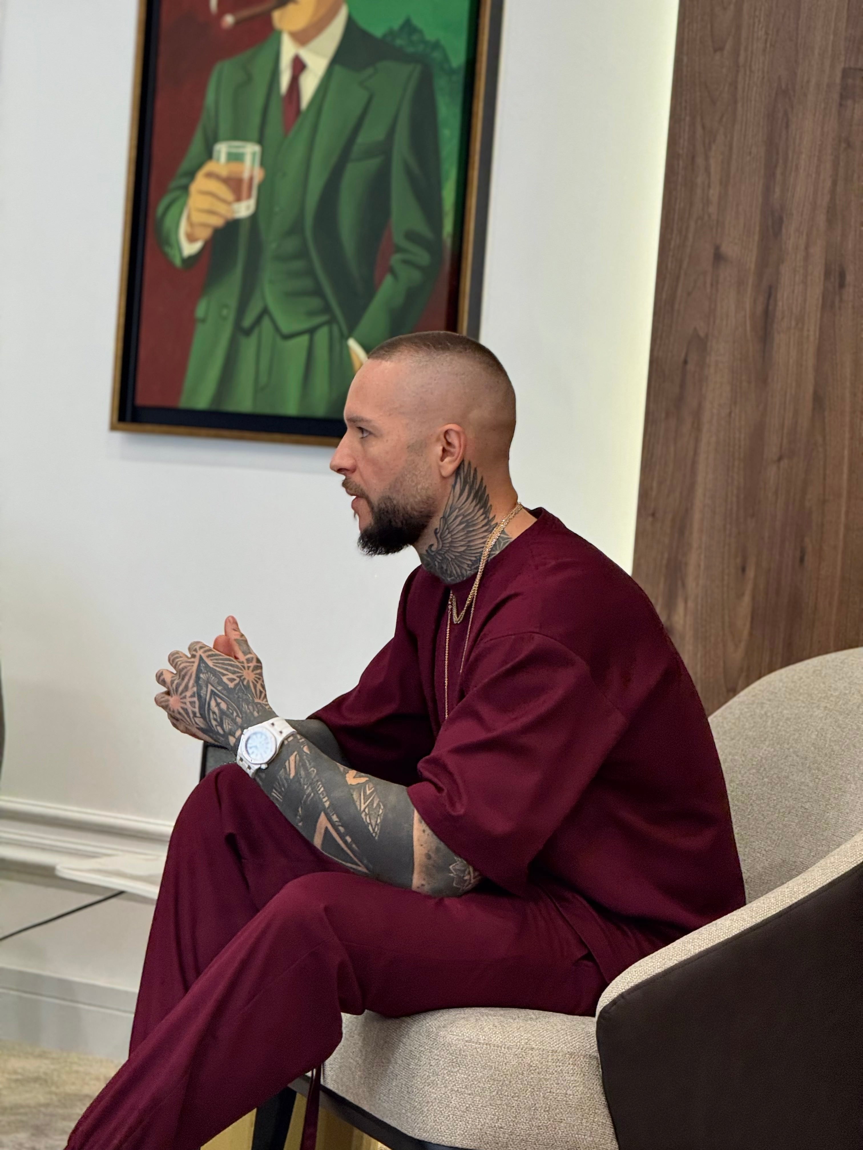 Street Suit #4 (Maroon)