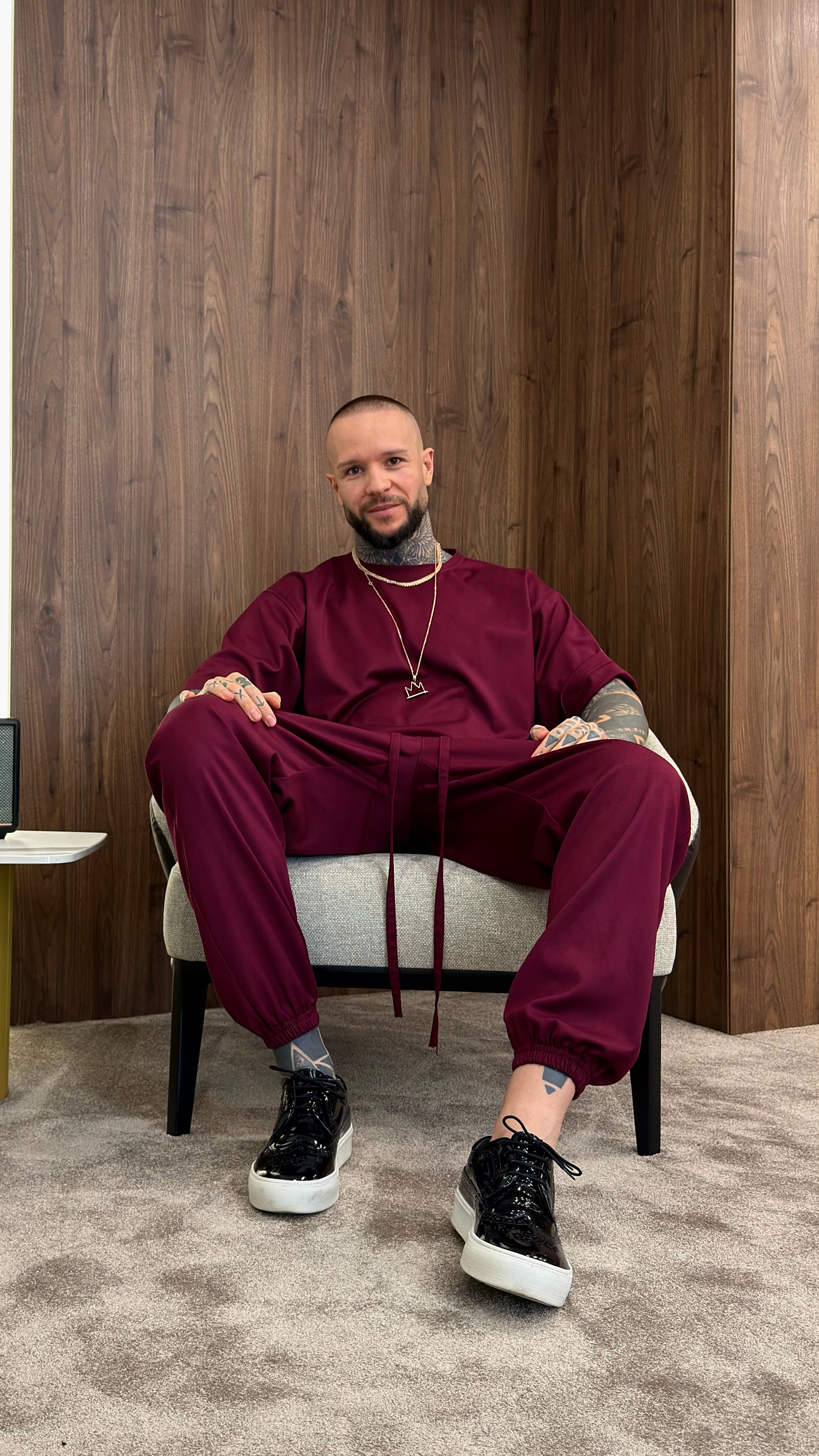 Street Suit #4 (Maroon)