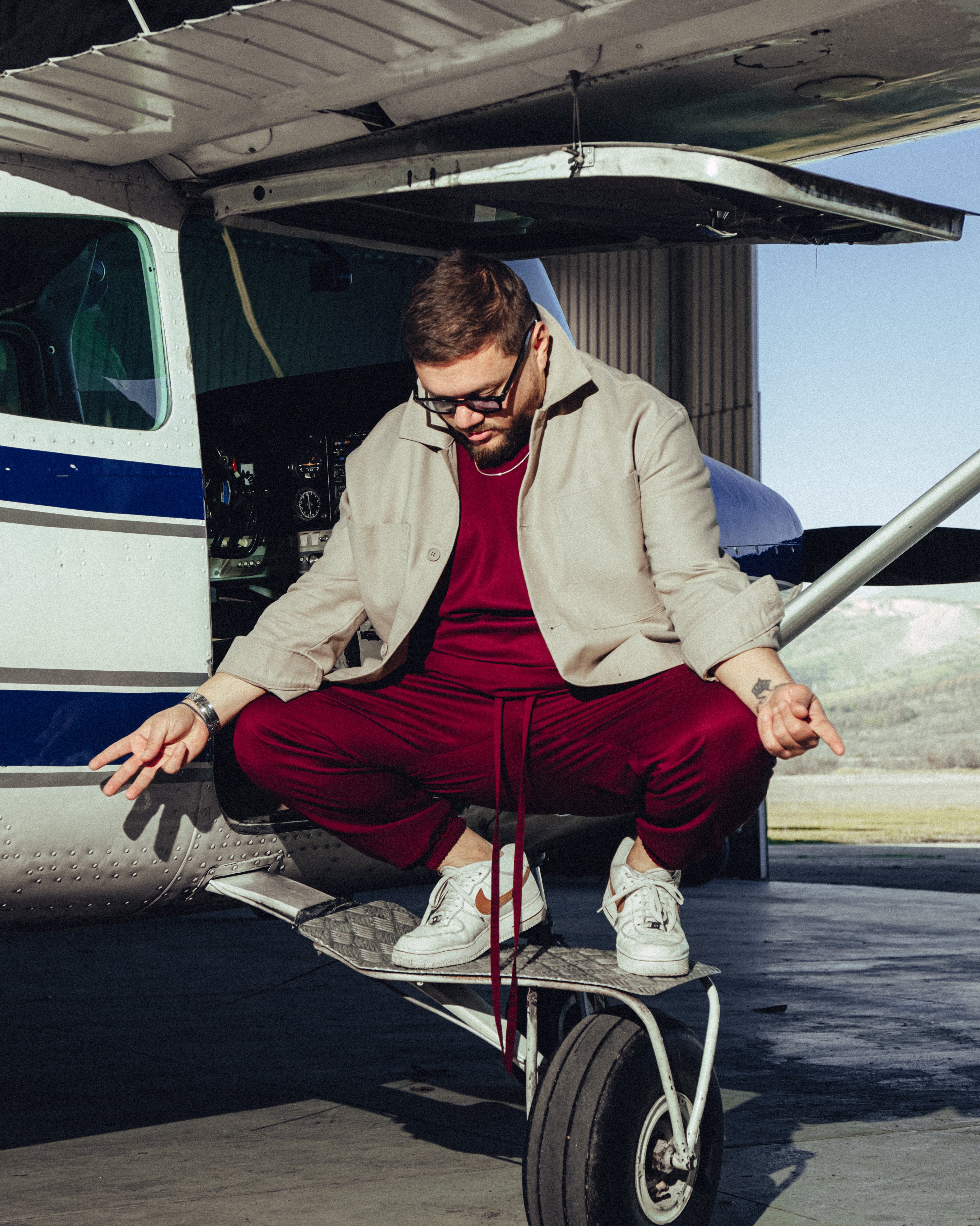 Street Suit #4 (Maroon)